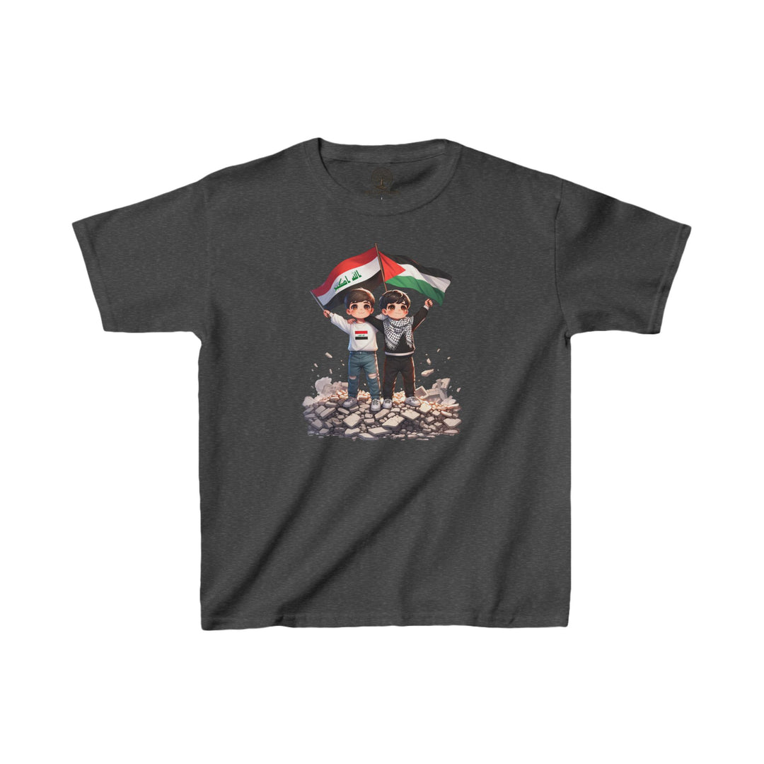 Iraq and Palestine Kids Tee