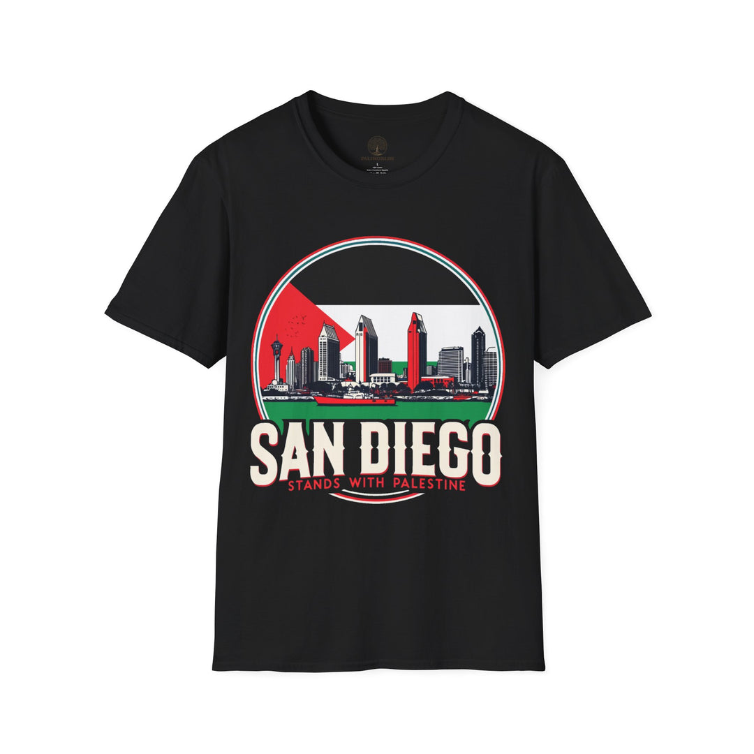 San Diego Stands with Palestine Tshirt