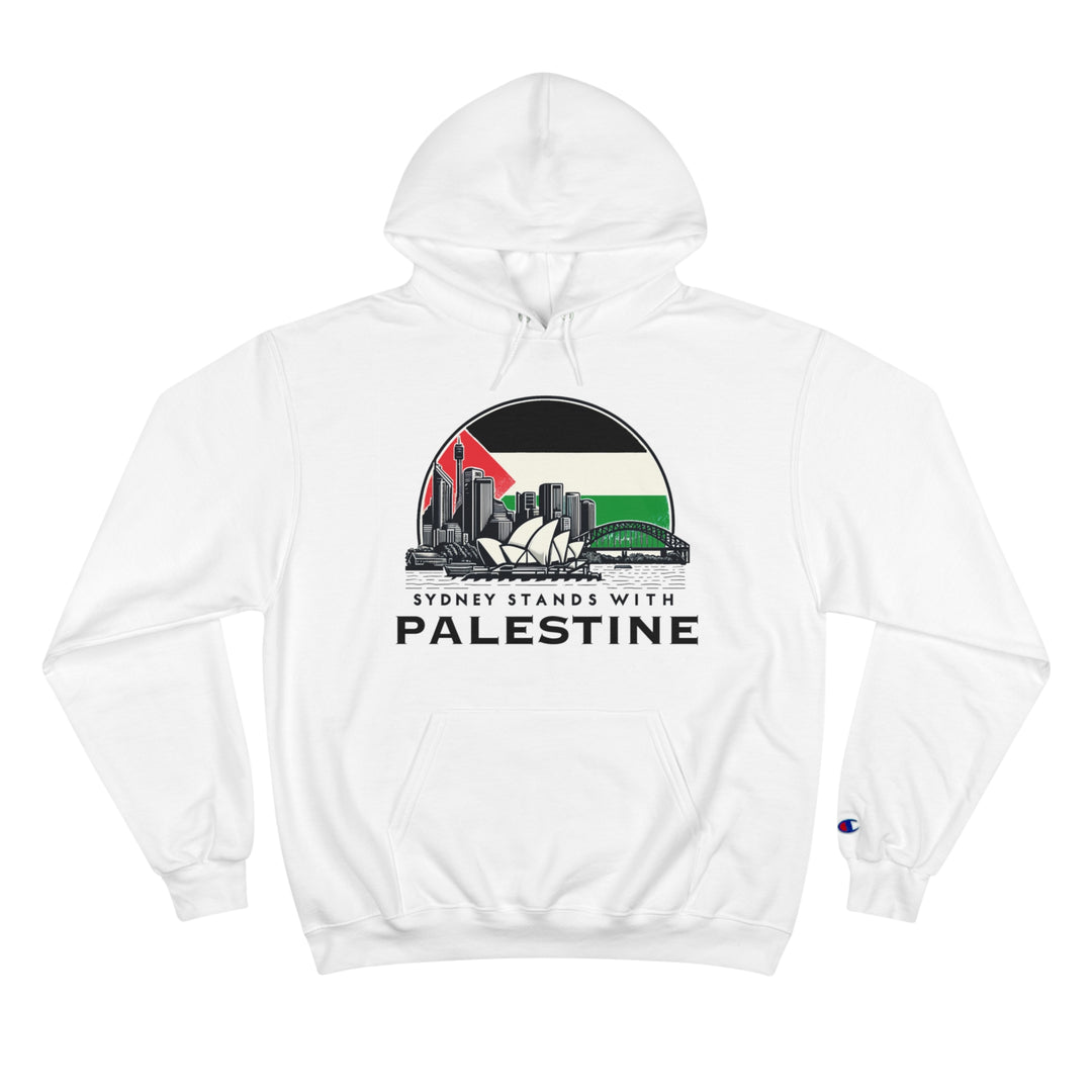 Sudadera con capucha Sydney Stands with Palestine Champion 