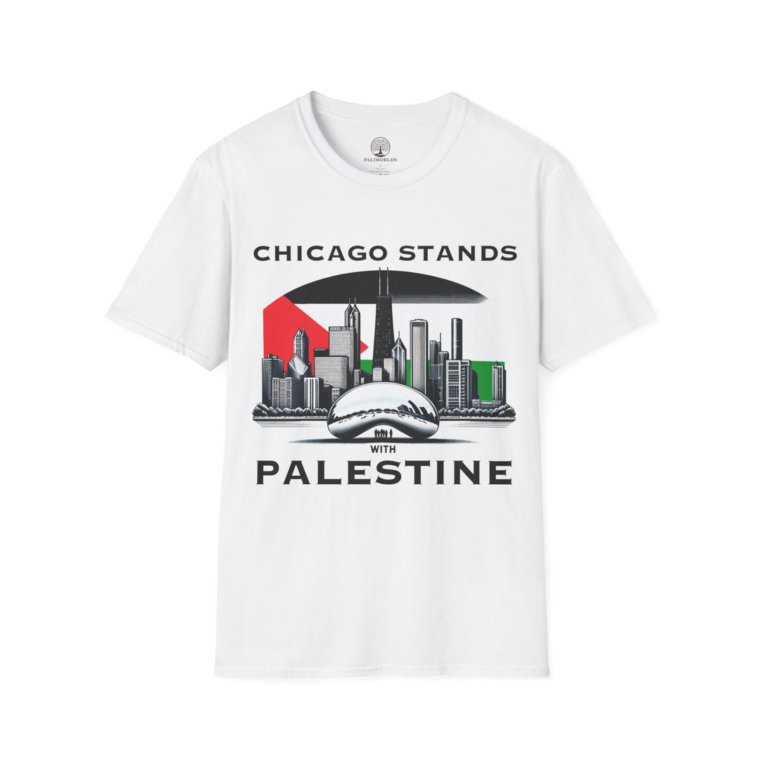 Chicago Stands with Palestine Tshirt