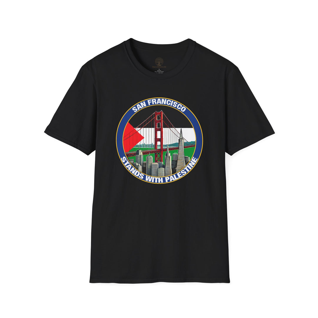 San Francisco Stands with Palestine Tshirt