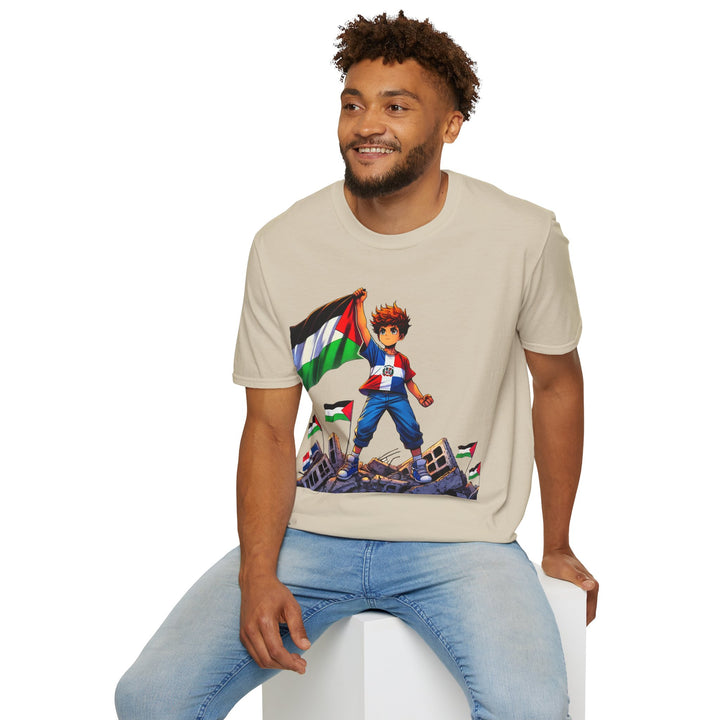 Dominican Republic and Palestine Unisex Tshirt