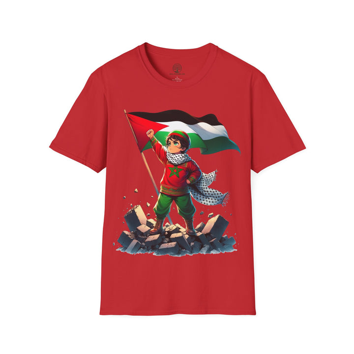 Morocco and Palestine Tshirt