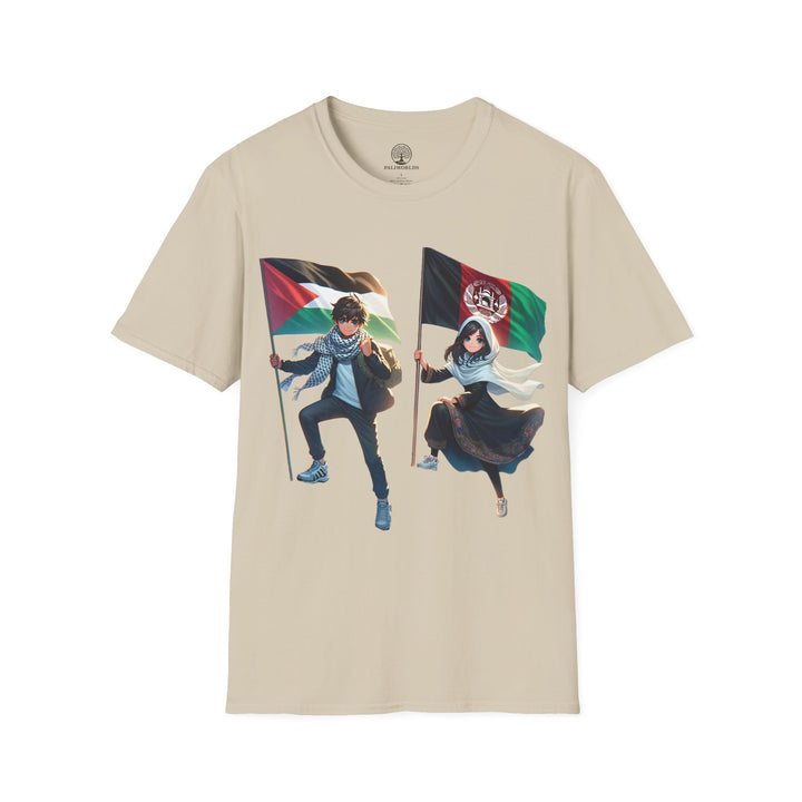 Afghanistan and Palestine Tshirt