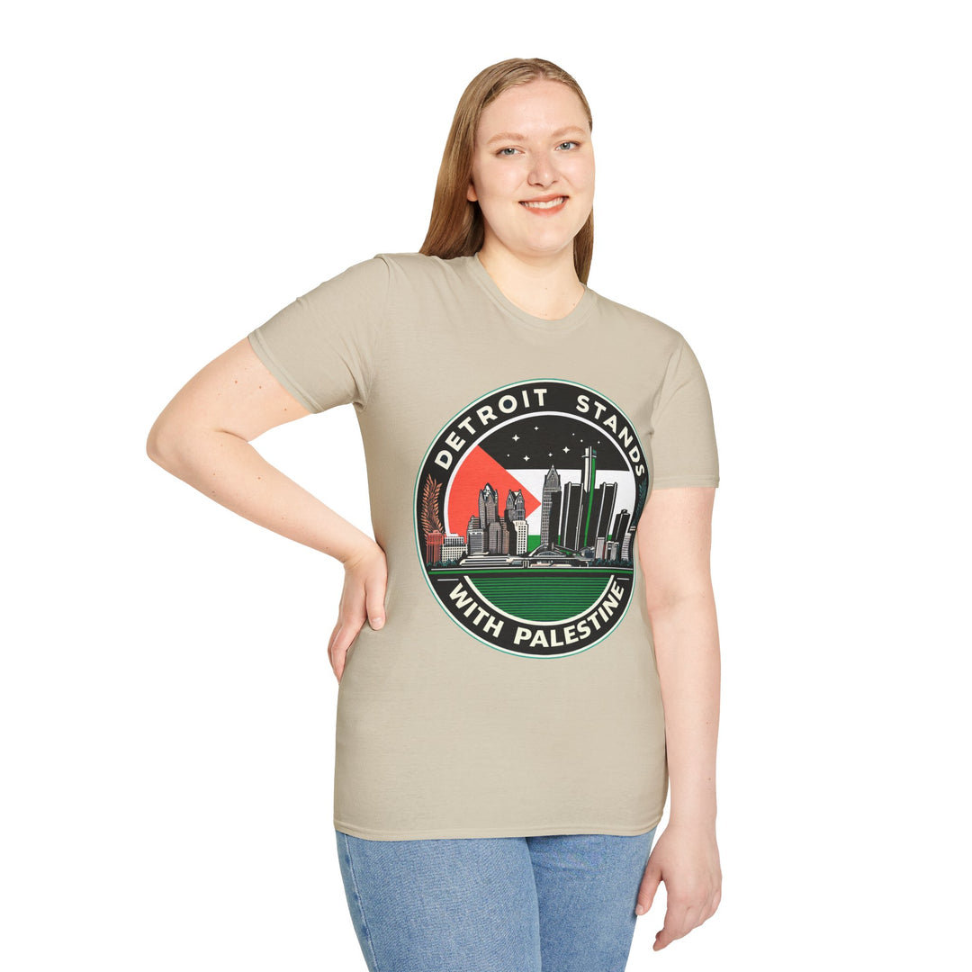 Detroit stands with Palestine Tshirt