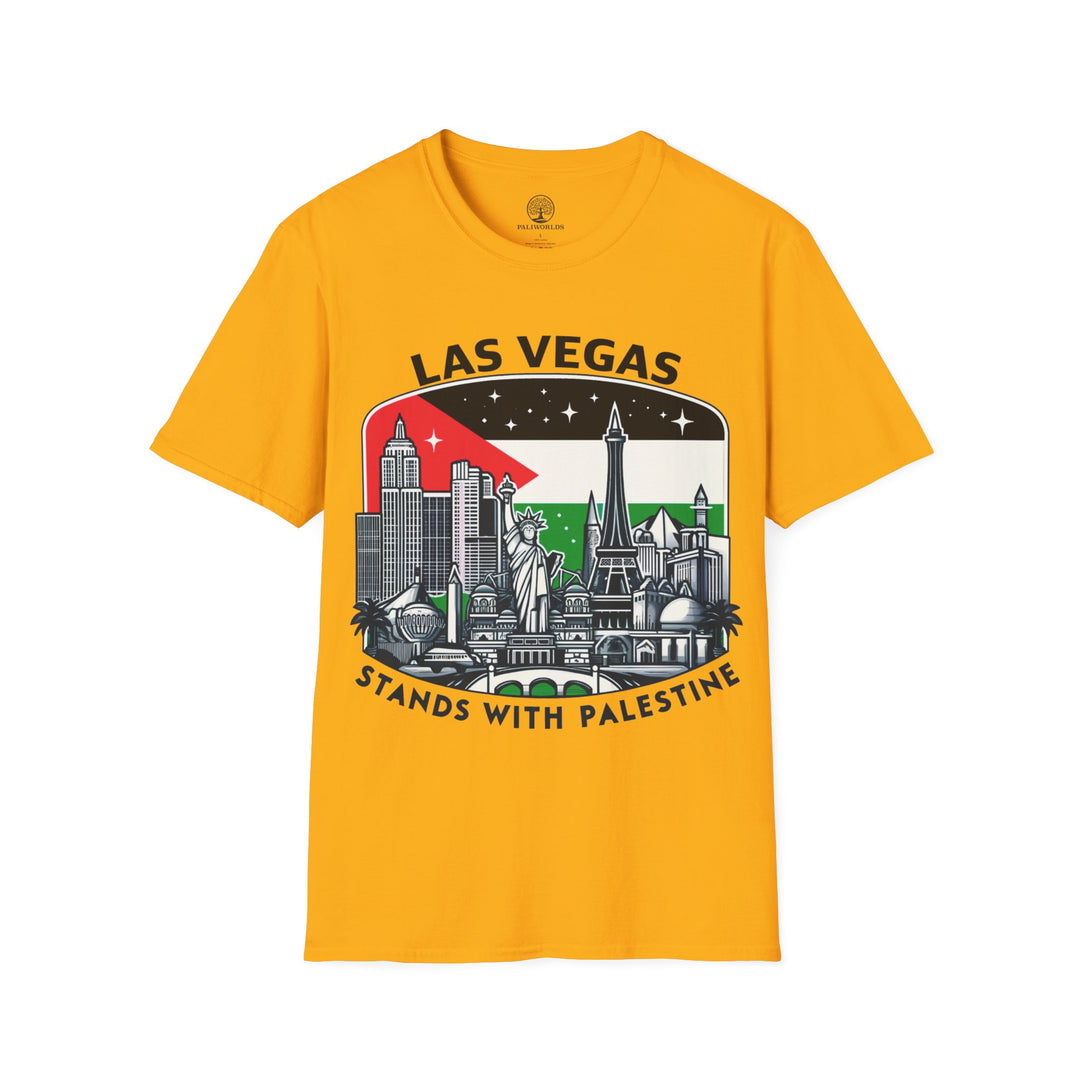 Las Vegas stands with Palestine Tshirt