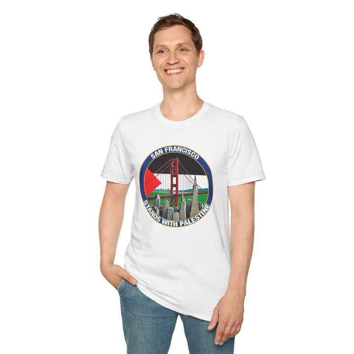 San Francisco Stands with Palestine Tshirt