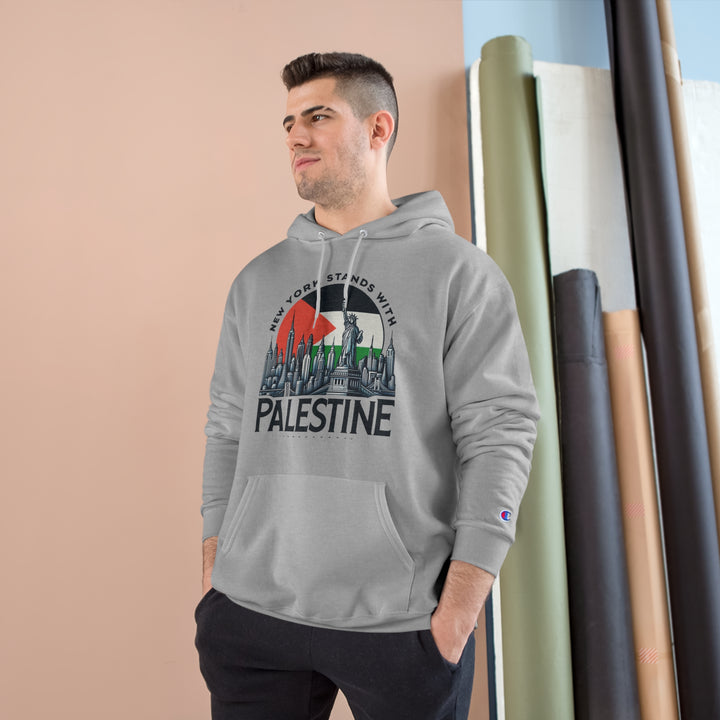 New York Stands with Palestine Champion Hoodie