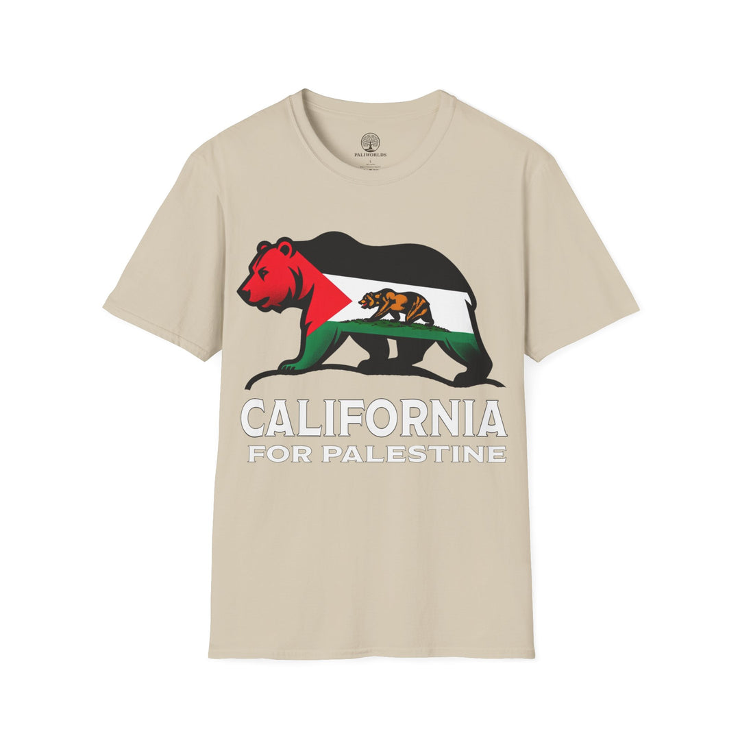 California For Palestine Tshirt