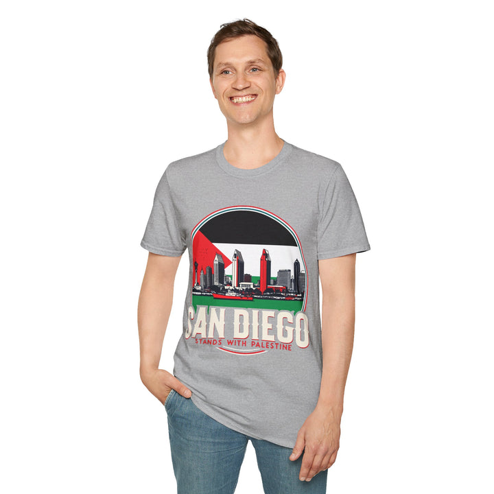 San Diego Stands with Palestine Tshirt