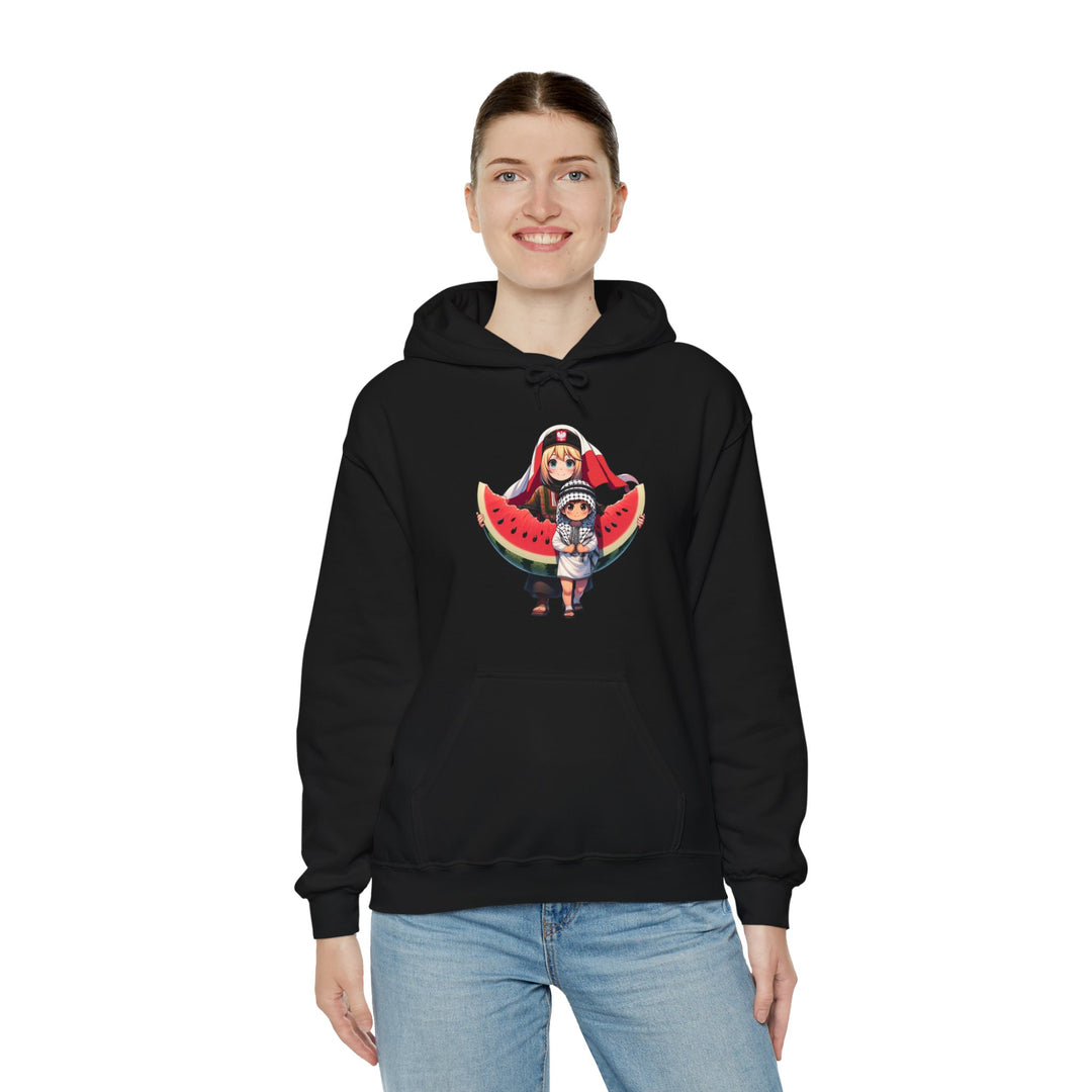 Poland and Palestine Unisex Hoodie