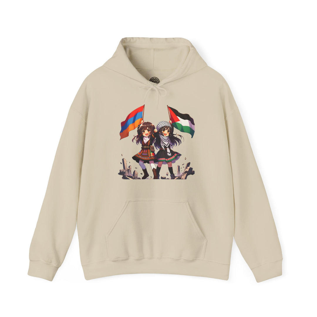 Armenia and Palestine Unisex Hoodie