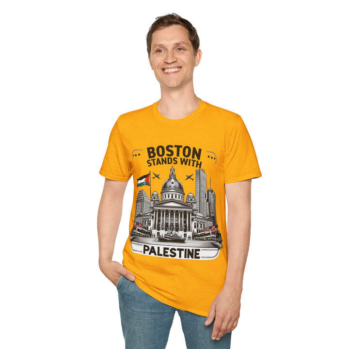 Boston Stands with Palestine Tshirt