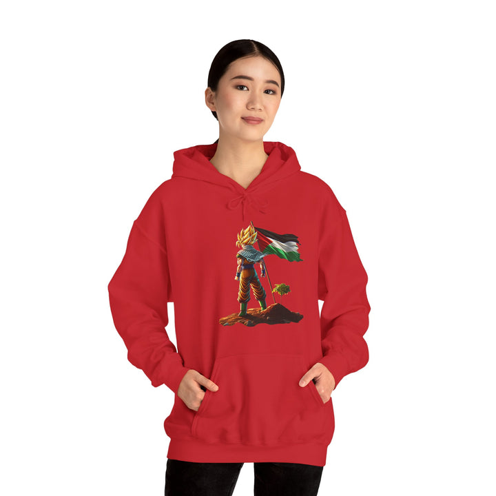 Dragon Ball and Palestine Unisex Hoodie