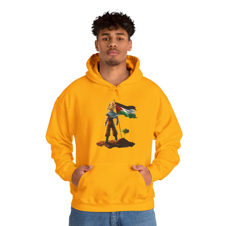 Dragon Ball and Palestine Unisex Hoodie