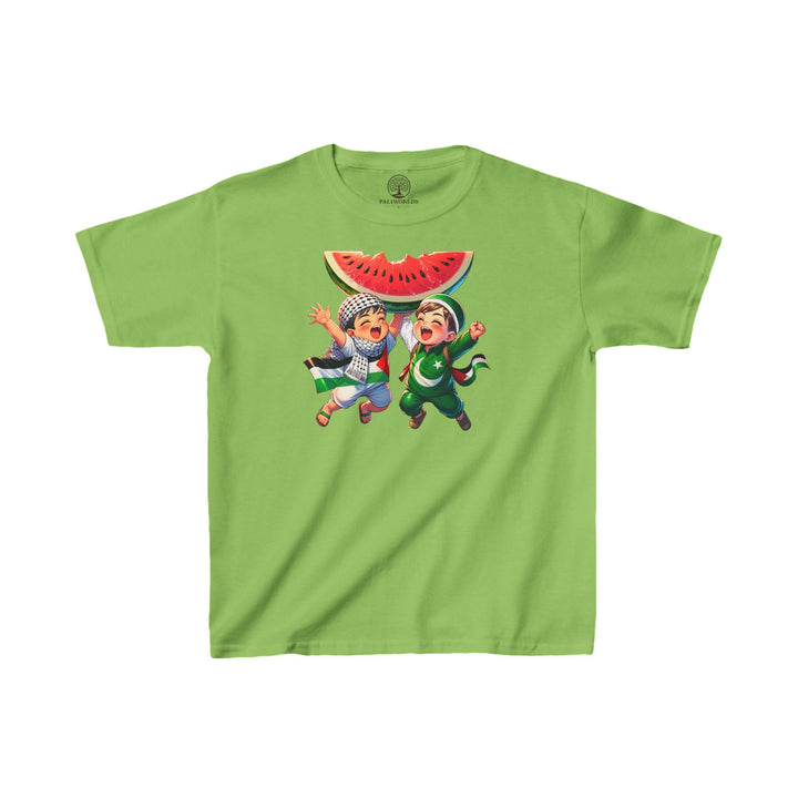 Pakistan and Palestine Kids Tee