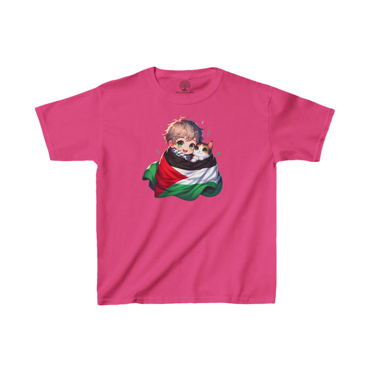 A Palestinian Cat Kids Tee