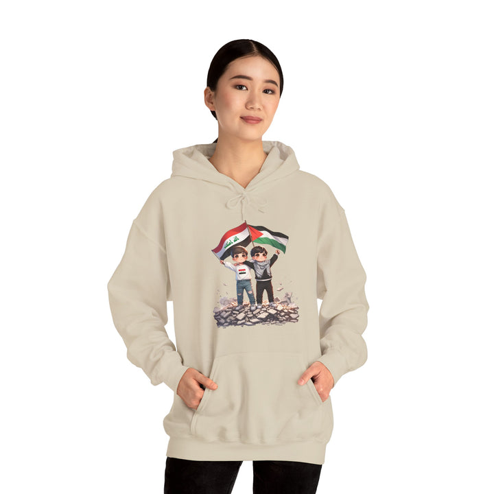 Iraq and Palestine Unisex Hoodie