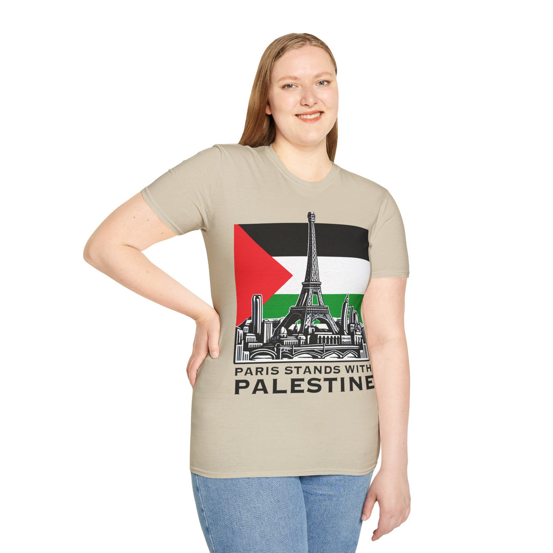 Paris Stands with Palestine Tshirt