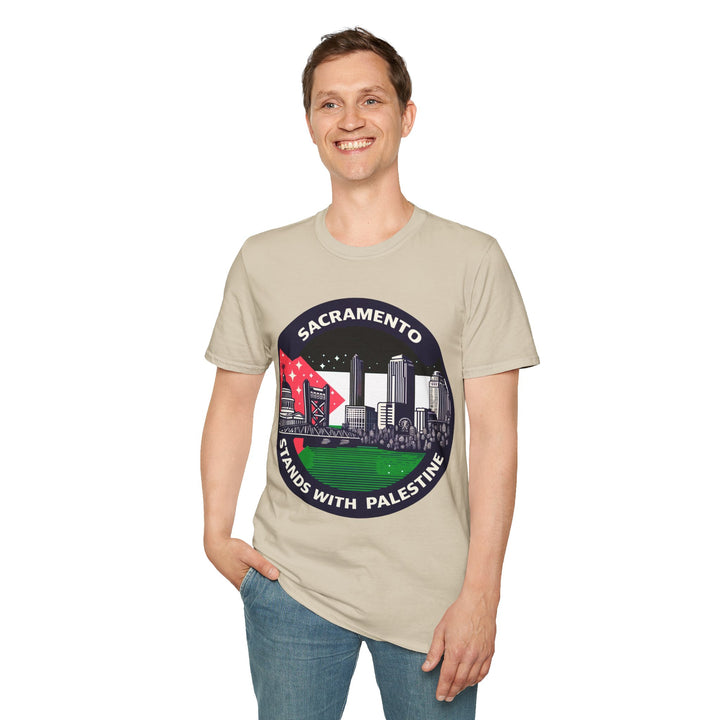 Sacramento Stands with Palestine Tshirt