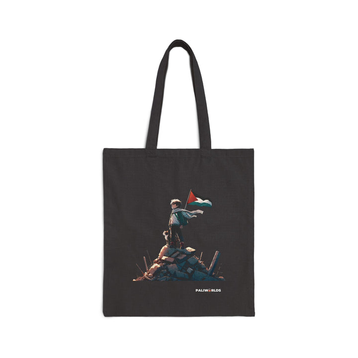 Cat and Palestine III Tote Bag