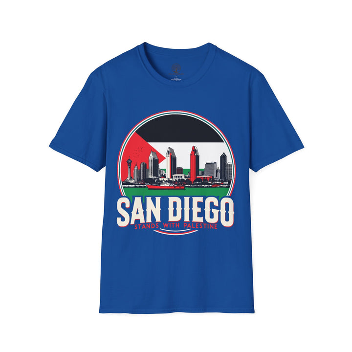 San Diego Stands with Palestine Tshirt