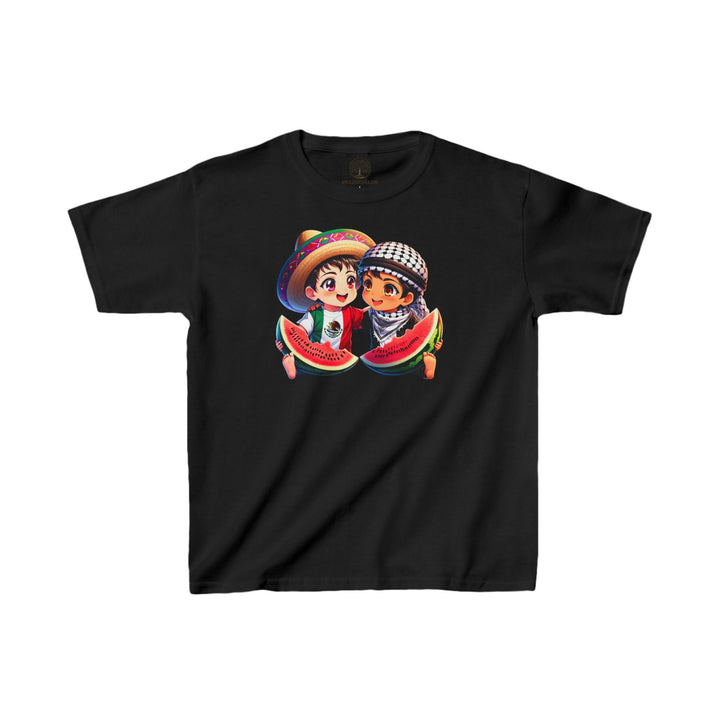 Mexico and Palestine Kids Tee