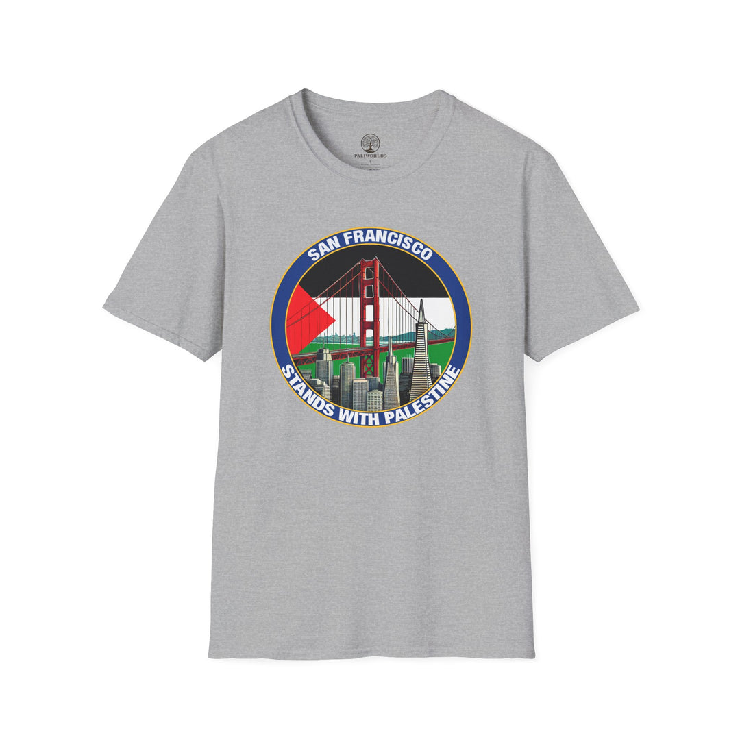 San Francisco Stands with Palestine Tshirt