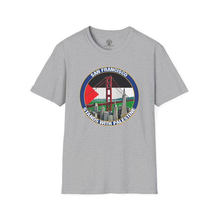 San Francisco Stands with Palestine Tshirt