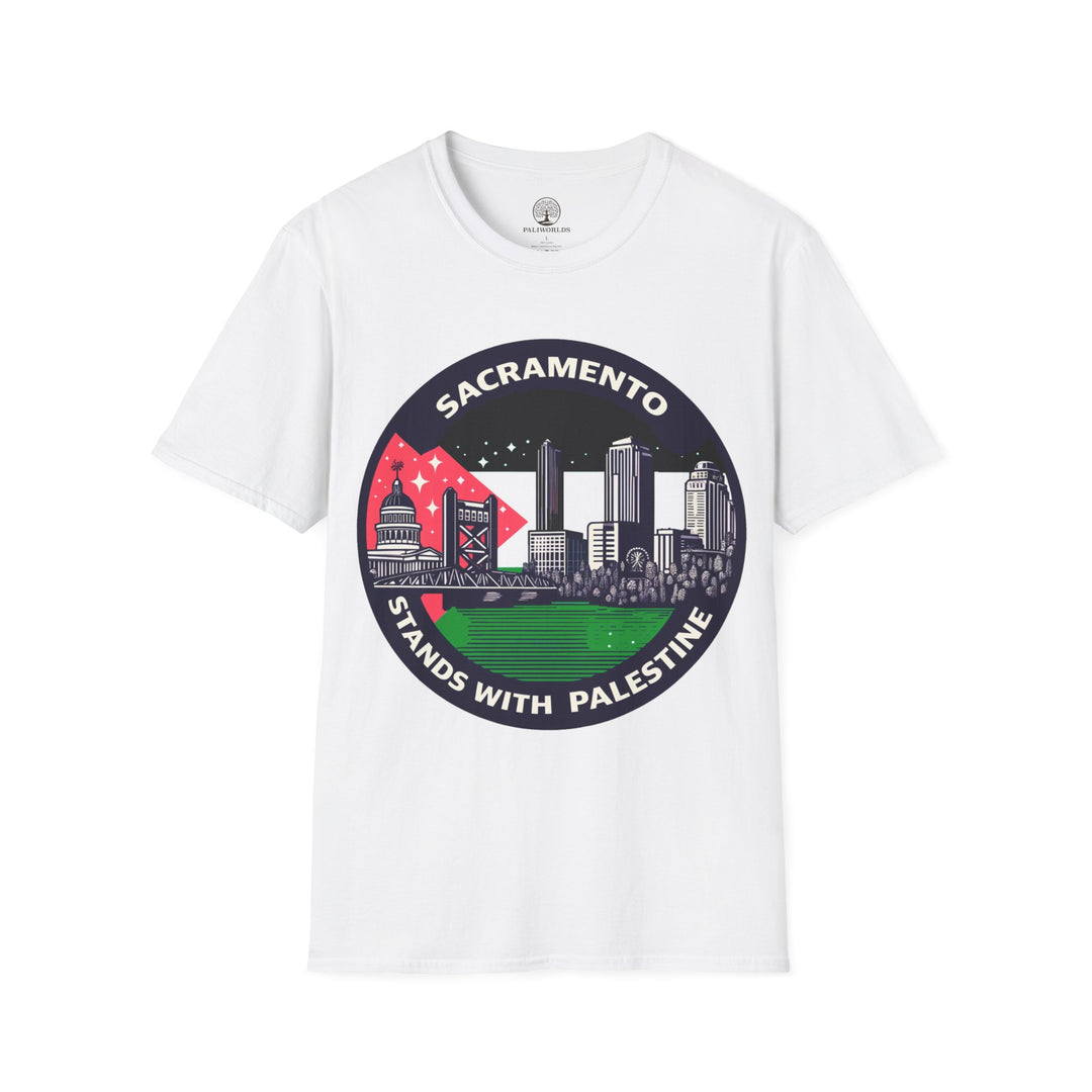 Sacramento Stands with Palestine Tshirt