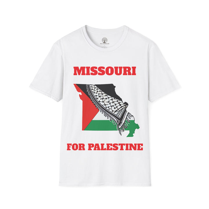 MISSOURI For Palestine  Unisex Cotton Tshirt