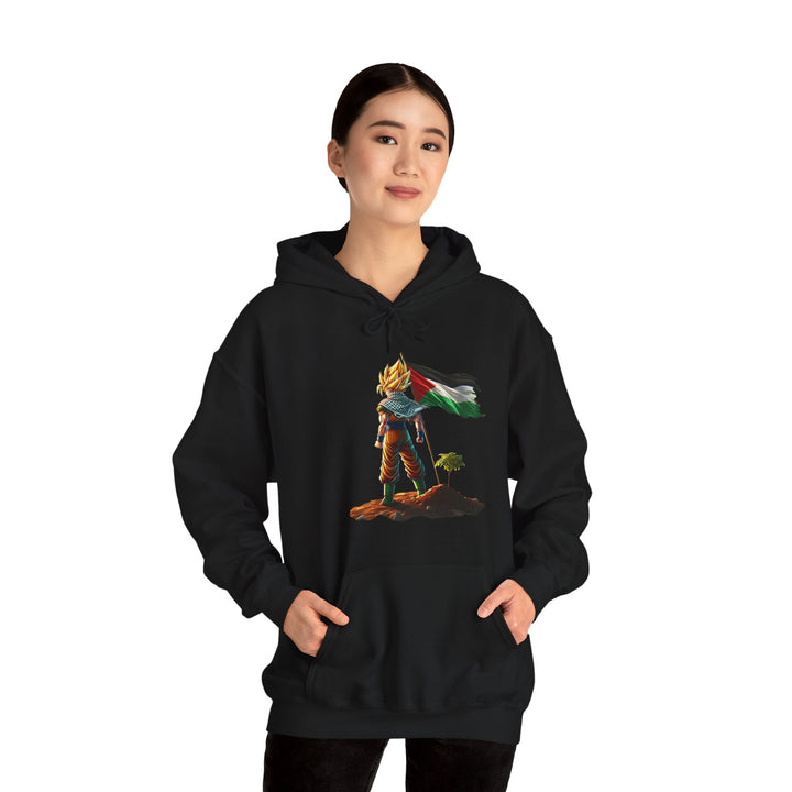 Dragon Ball and Palestine Unisex Hoodie