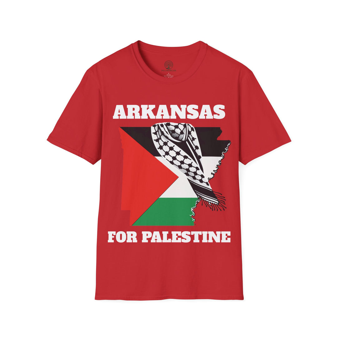 ARKANSAS For Palestine  Unisex Cotton Tshirt