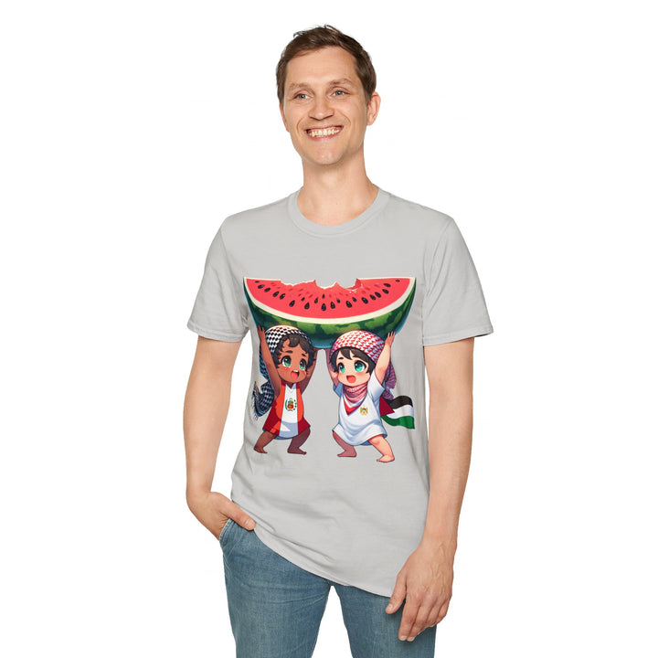 Peru and Palestine Unisex Tshirt