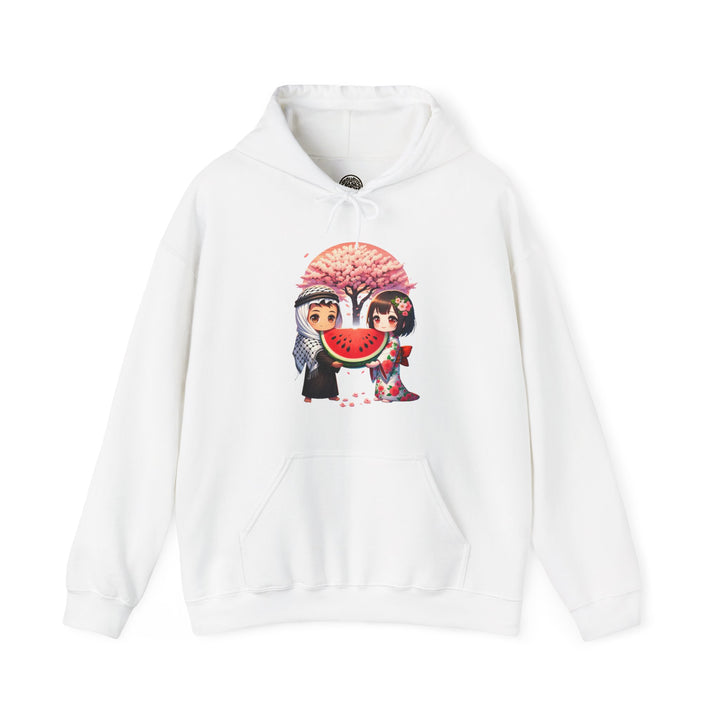 Japan and Palestine Unisex Hoodie