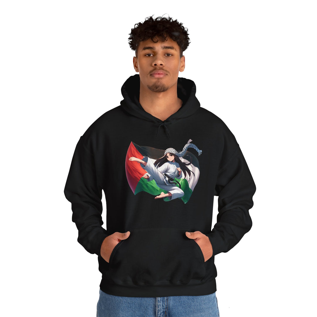 karate for Palestine Unisex Hoodie