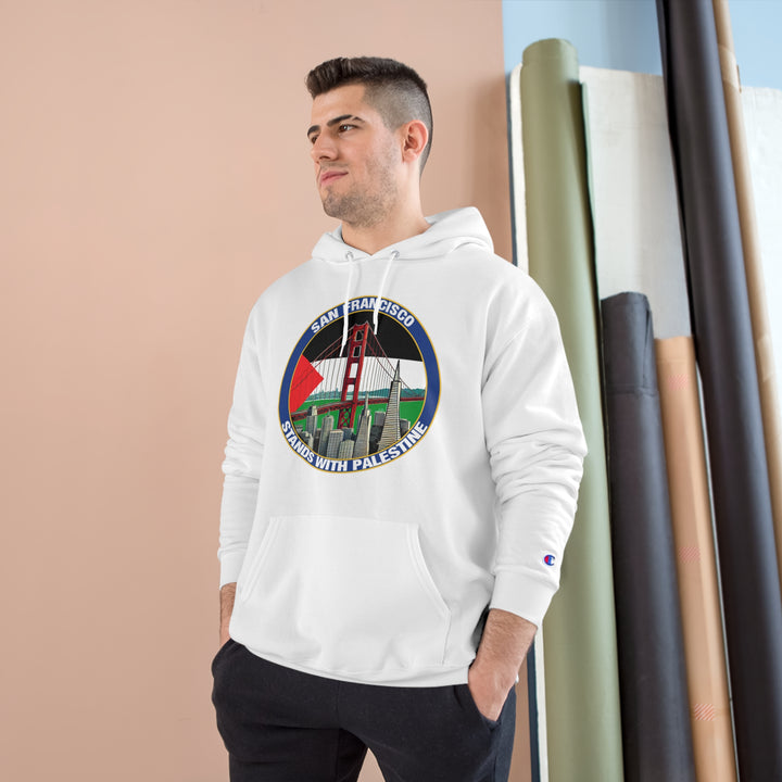 San Francisco Stands with Palestine Champion Hoodie