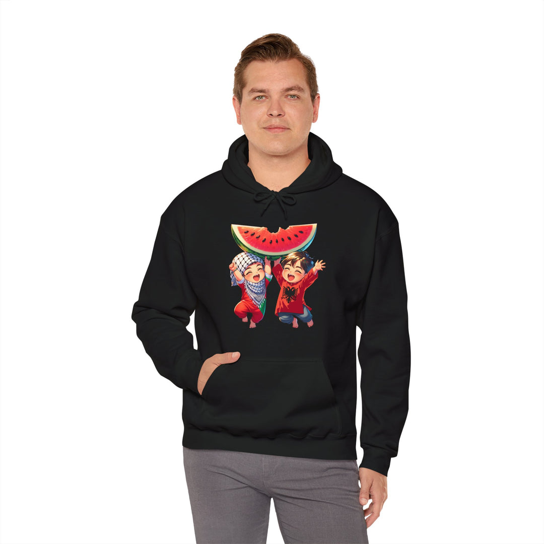 Albania and Palestine Unisex Hoodie