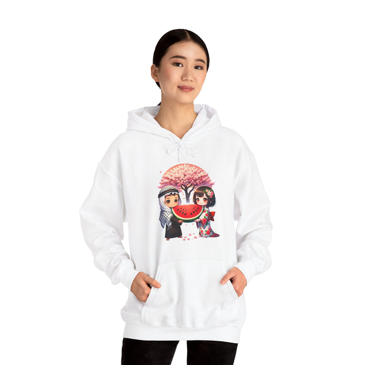 Japan and Palestine Unisex Hoodie