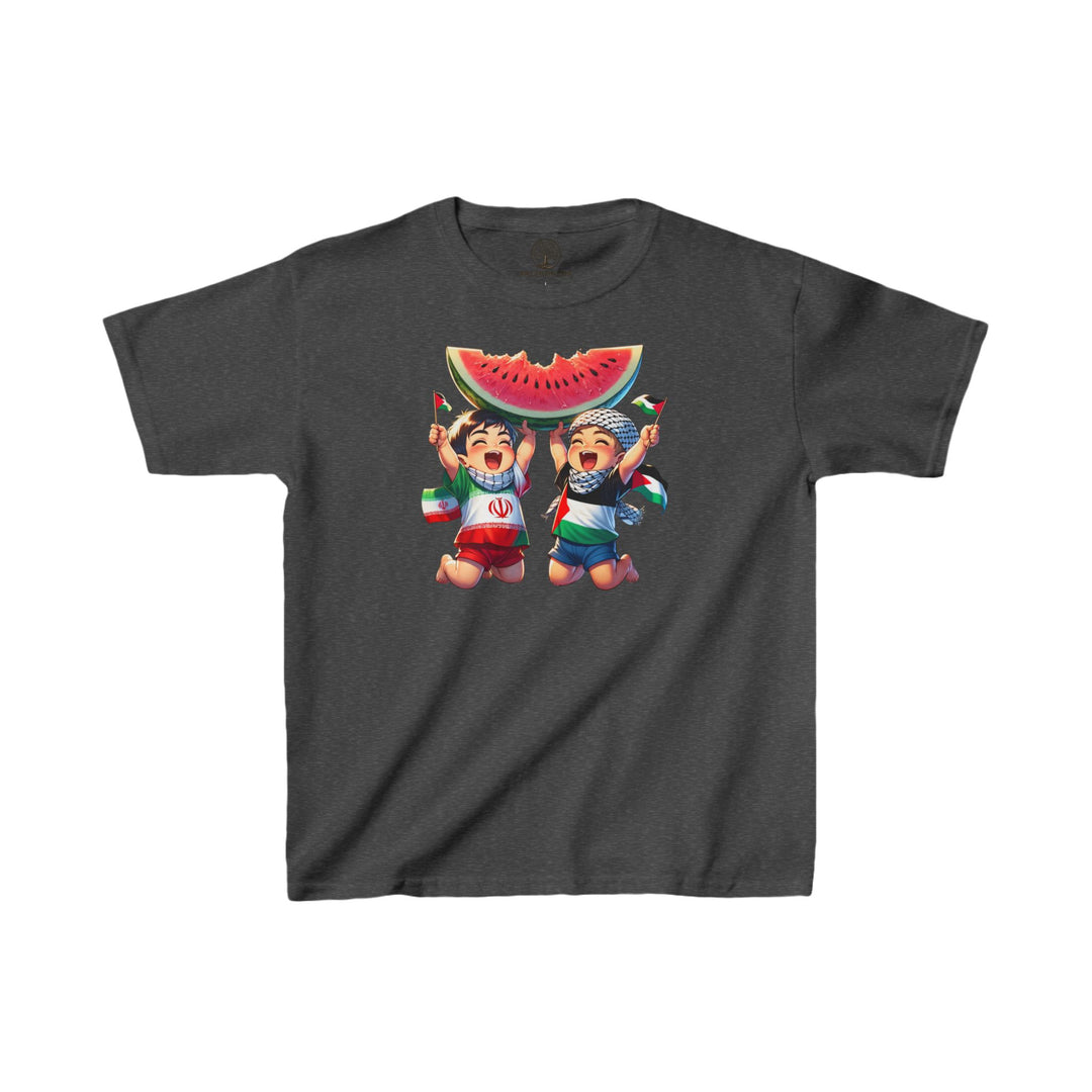 Iran and Palestine Kids Tee