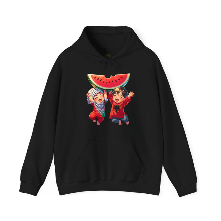 Albania and Palestine Unisex Hoodie