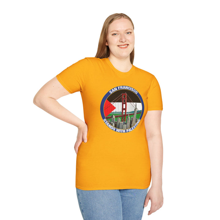 San Francisco Stands with Palestine Tshirt