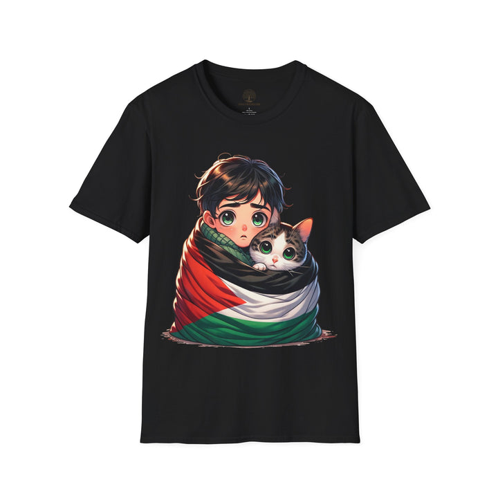 Cat and Palestine  IV UnisexTshirt