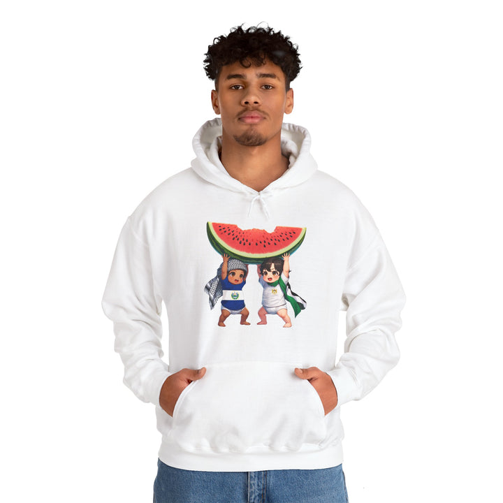 El Salvador and Palestine  Unisex Hoodie Sweatshirt