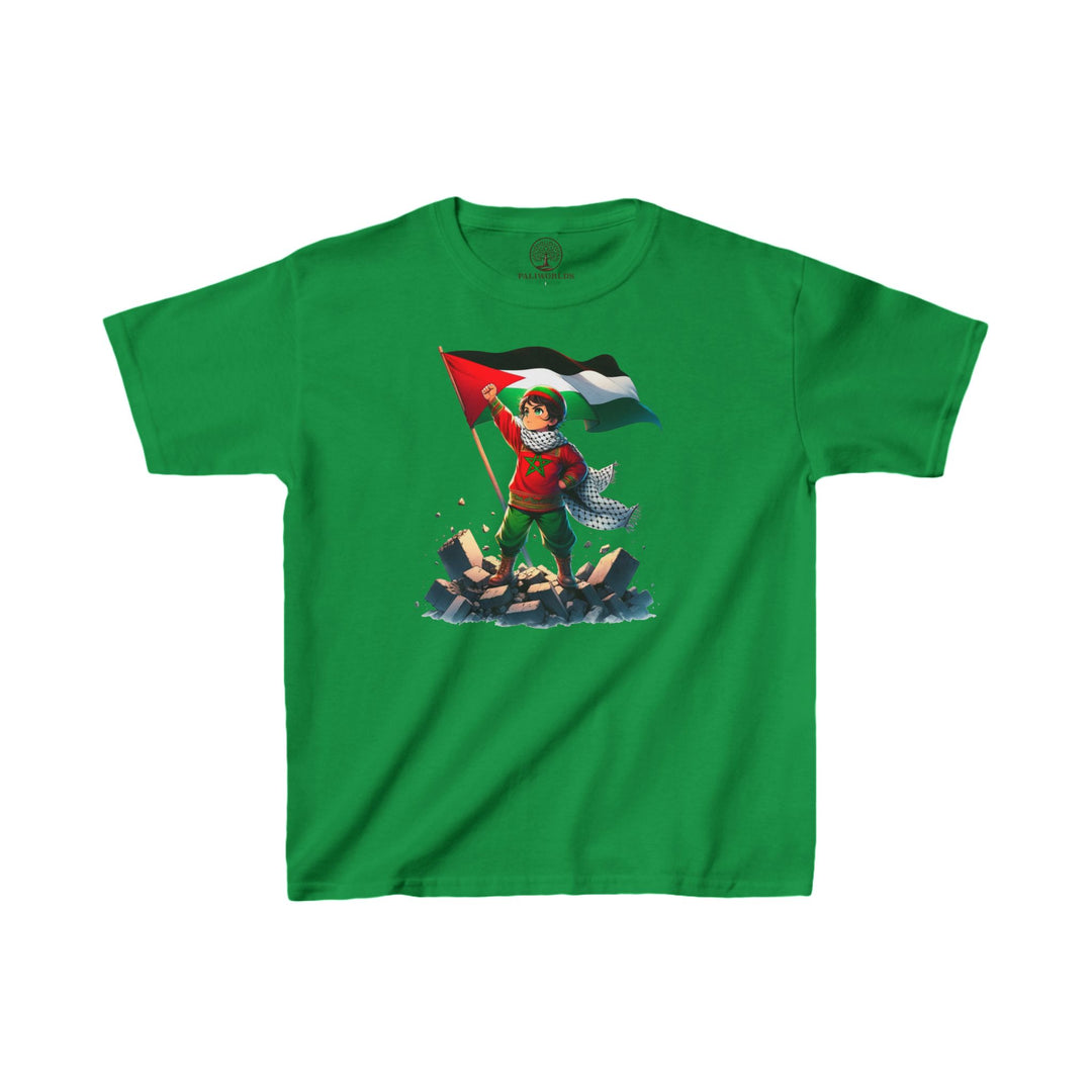 Morocco and Palestine Kids Tee