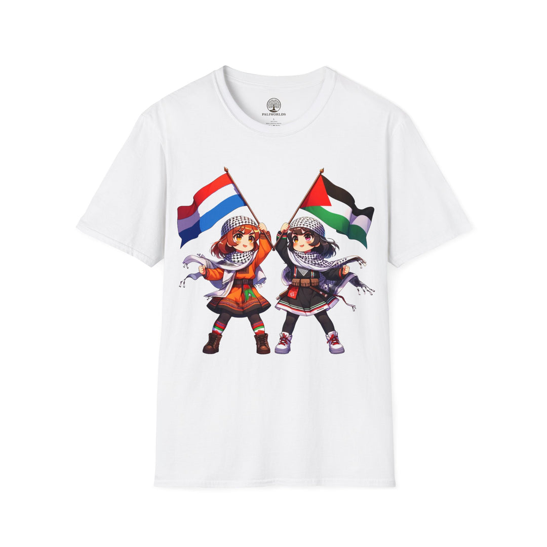 Netherlands and Palestine Unisex Tshirt