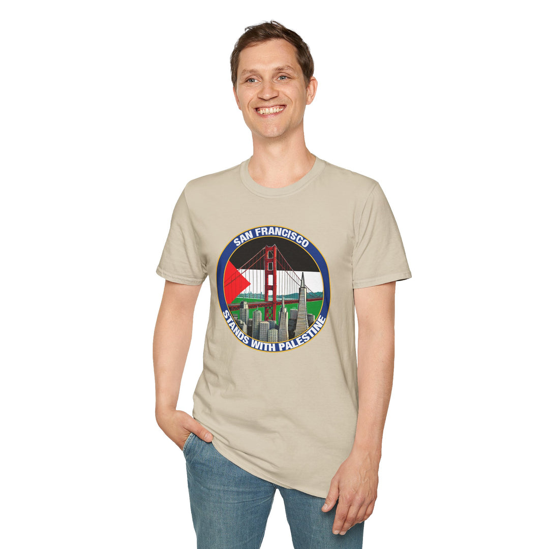 San Francisco Stands with Palestine Tshirt