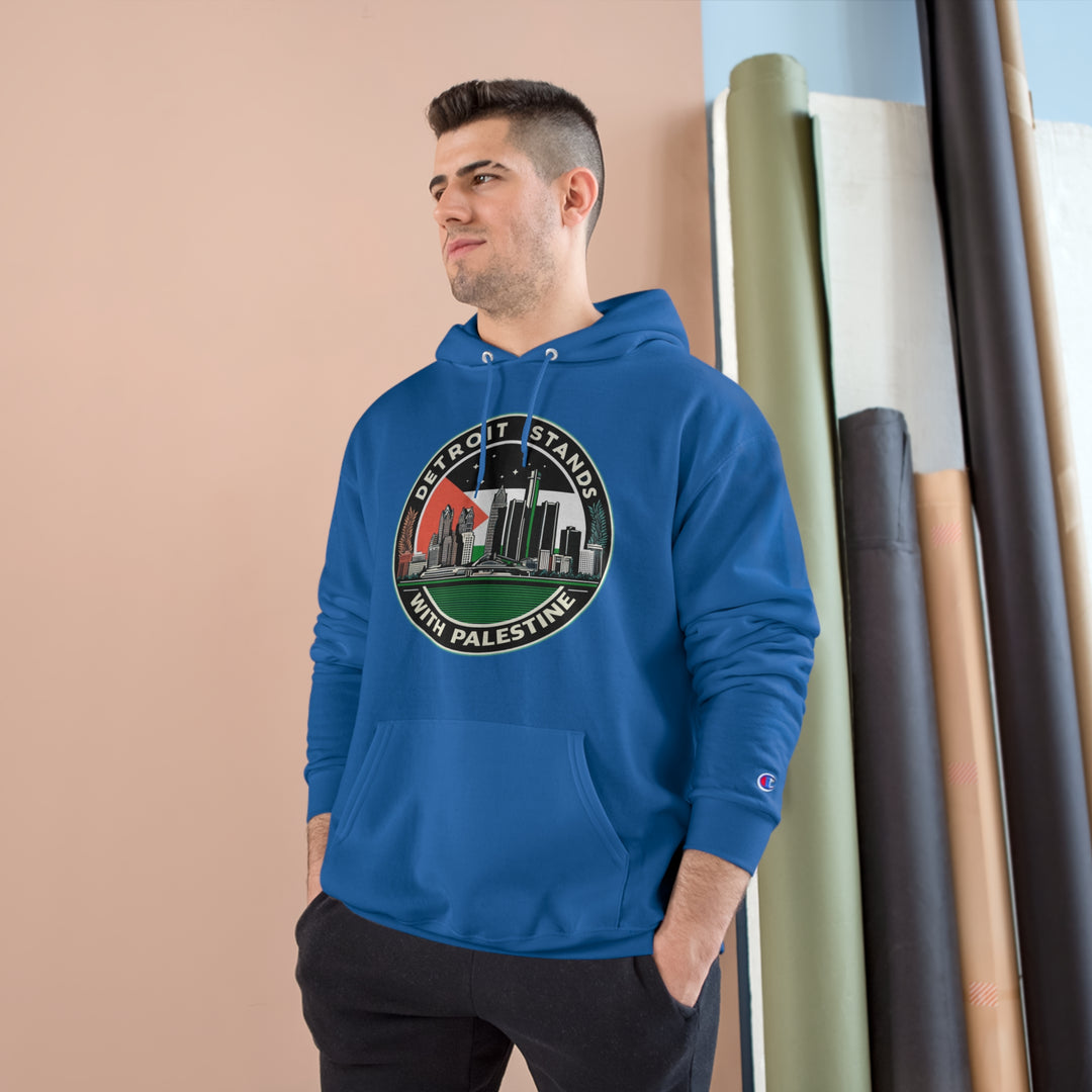 Detroit Stands with Palestine Champion Hoodie