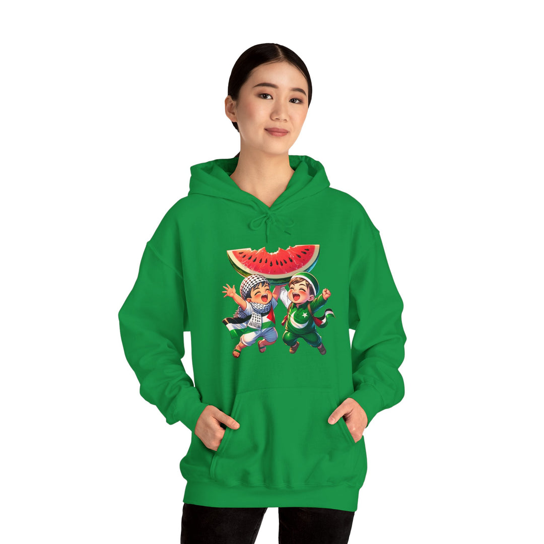 Pakistan and Palestine Unisex Hoodie