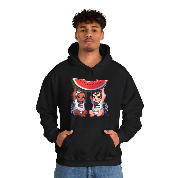 America and Palestine Unisex Hoodie